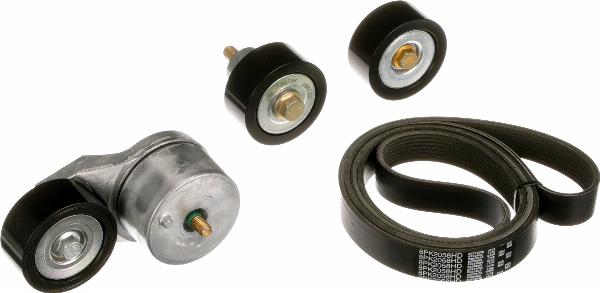 GATES K018PK2058HD - Set curea transmisie cu caneluri aaoparts.ro