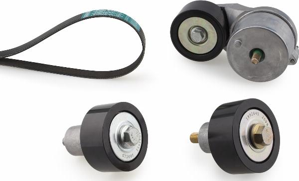 GATES K018PK2385HD - Set curea transmisie cu caneluri aaoparts.ro