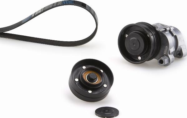 GATES K018PK2380HD - Set curea transmisie cu caneluri aaoparts.ro