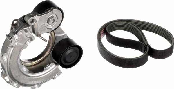 GATES K017PK1065XS - Set curea transmisie cu caneluri aaoparts.ro