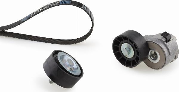 GATES K017PK1325 - Set curea transmisie cu caneluri aaoparts.ro