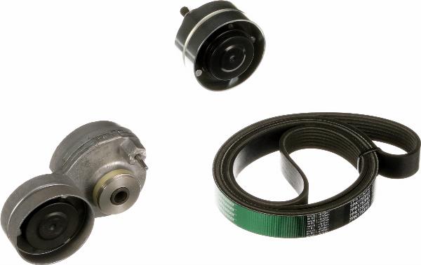 GATES K017PK1753HD - Set curea transmisie cu caneluri aaoparts.ro