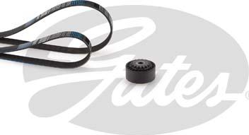 GATES K034PK738 - Set curea transmisie cu caneluri aaoparts.ro