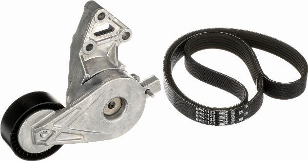 GATES K036PK1123 - Set curea transmisie cu caneluri aaoparts.ro