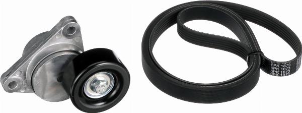 GATES K036PK1873 - Set curea transmisie cu caneluri aaoparts.ro