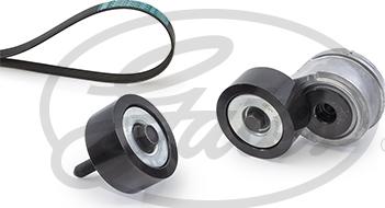 GATES K038PK1938HD - Set curea transmisie cu caneluri aaoparts.ro