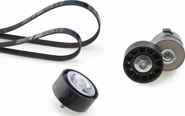 GATES K037PK1325 - Set curea transmisie cu caneluri aaoparts.ro