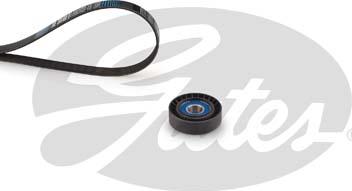 GATES K025PK963 - Set curea transmisie cu caneluri aaoparts.ro