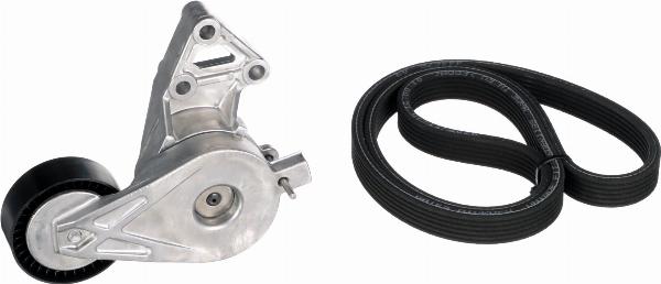 GATES K026DPK1195 - Set curea transmisie cu caneluri aaoparts.ro