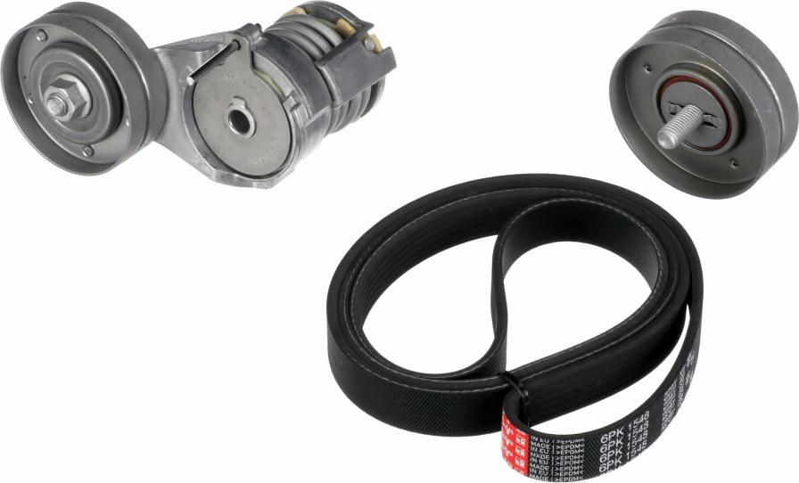 GATES K026PK1548 - Set curea transmisie cu caneluri aaoparts.ro