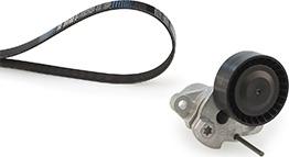 GATES K026PK1000 - Set curea transmisie cu caneluri aaoparts.ro