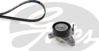 GATES K026PK1028 - Set curea transmisie cu caneluri aaoparts.ro