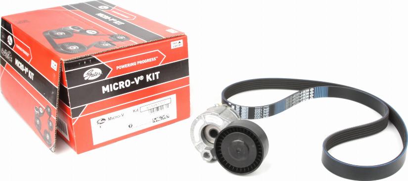 GATES K026PK1203 - Set curea transmisie cu caneluri aaoparts.ro