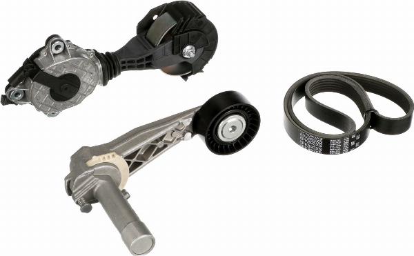 GATES K026PK893XS - Set curea transmisie cu caneluri aaoparts.ro