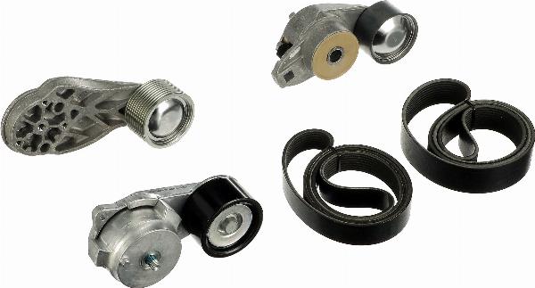 GATES K068PK1538HD - Set curea transmisie cu caneluri aaoparts.ro