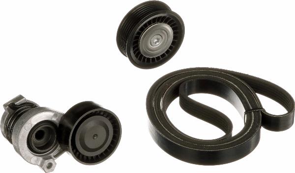 GATES K076PK1163 - Set curea transmisie cu caneluri aaoparts.ro