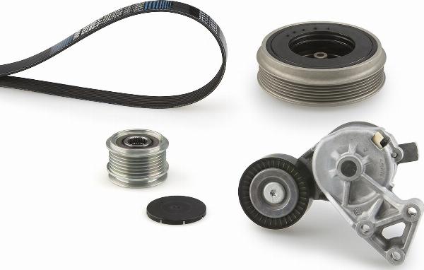 GATES K156DPK1195 - Set curea transmisie cu caneluri aaoparts.ro