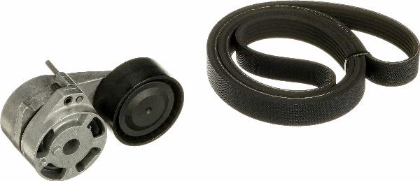 GATES K116PK1098 - Set curea transmisie cu caneluri aaoparts.ro