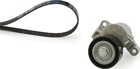 GATES K116PK1078 - Set curea transmisie cu caneluri aaoparts.ro