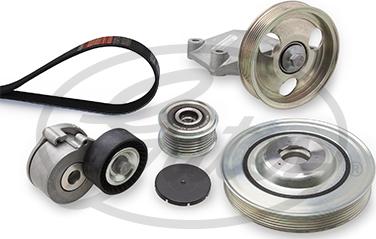 GATES K186PK1218 - Set curea transmisie cu caneluri aaoparts.ro