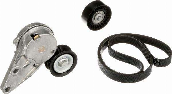 GATES K286PK1555 - Set curea transmisie cu caneluri aaoparts.ro