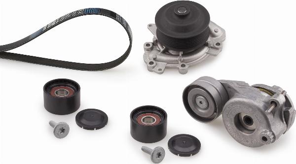 GATES KP17PK2035-2 - Pompa apa + Set curea transmisie cu caneluri aaoparts.ro