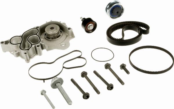 GATES KP75680XS-4 - Set pompa apa + curea dintata aaoparts.ro