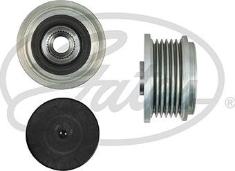 GATES OAP7256 - Fulie, alternator aaoparts.ro