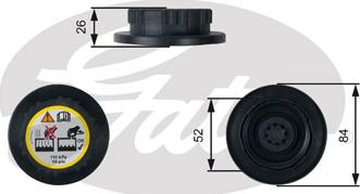 Gates RC246 - Buson,vas expansiune aaoparts.ro