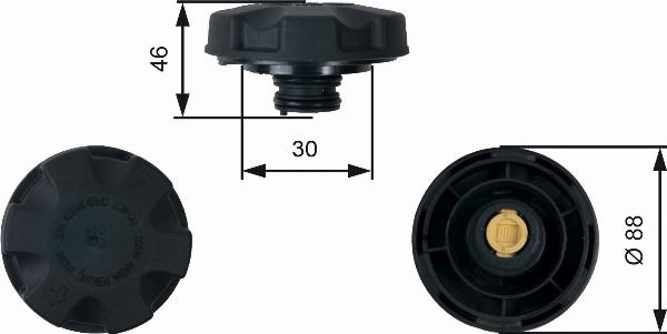 GATES RC248 - Buson,vas expansiune aaoparts.ro