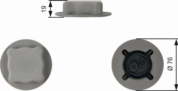 GATES RC206 - Buson,vas expansiune aaoparts.ro