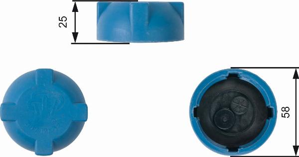 GATES RC203 - Buson,vas expansiune aaoparts.ro