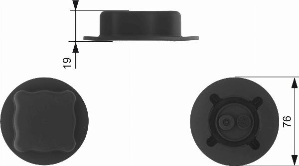 GATES RC215 - Buson,vas expansiune aaoparts.ro