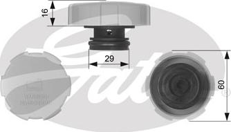 Gates RC231 - Buson,vas expansiune aaoparts.ro