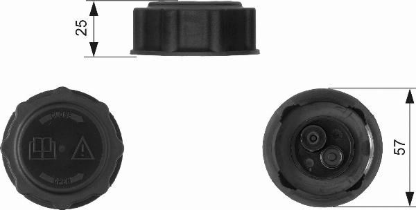 GATES RC233 - Buson,vas expansiune aaoparts.ro