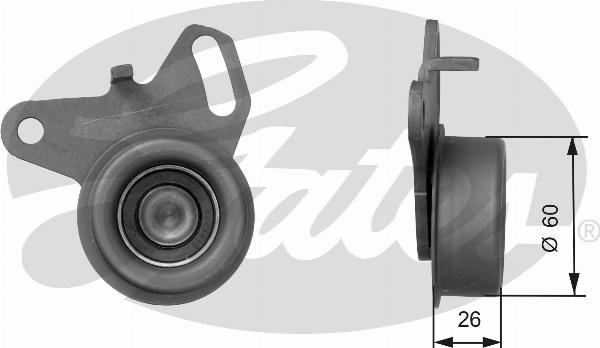 GATES T41043 - Mecanism tensionare, curea distributie aaoparts.ro