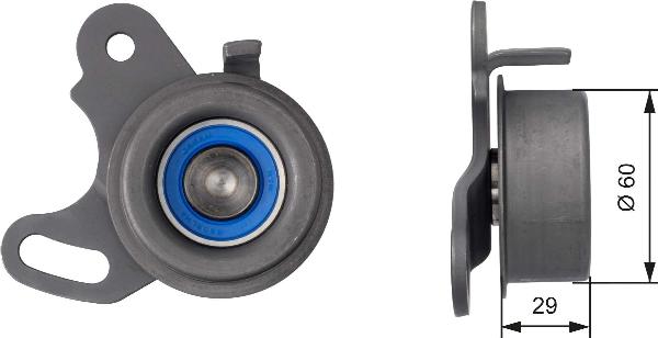 GATES T41051 - Rola intinzator,curea distributie aaoparts.ro