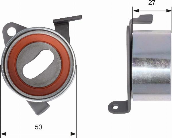 GATES T41004 - Rola intinzator,curea distributie aaoparts.ro
