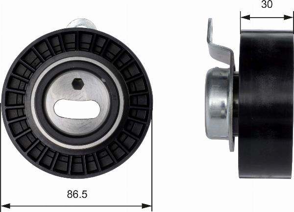 GATES T41008 - Rola intinzator,curea distributie aaoparts.ro