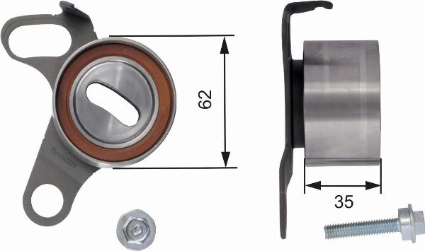 GATES T41181 - Mecanism tensionare, curea distributie aaoparts.ro
