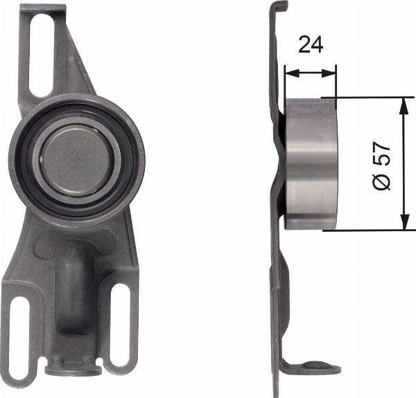GATES T41132 - Mecanism tensionare, curea distributie aaoparts.ro