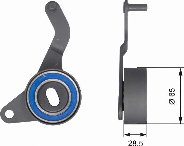 GATES T41257 - Rola intinzator,curea distributie aaoparts.ro