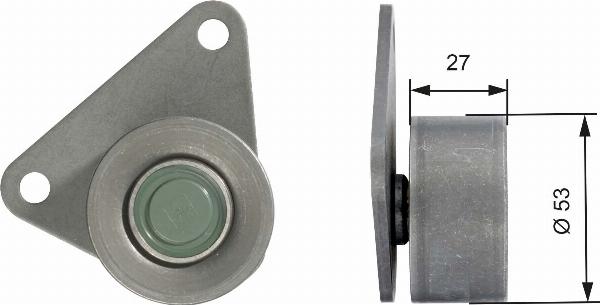 GATES T42097 - Rola ghidare / conducere, curea distributie aaoparts.ro