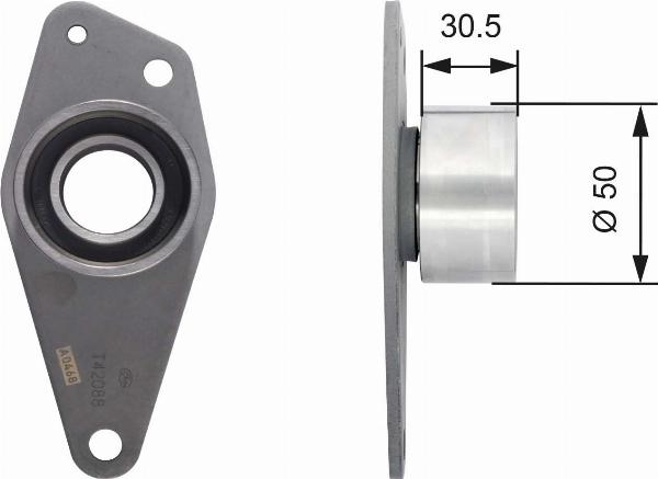 GATES T42088 - Rola ghidare / conducere, curea distributie aaoparts.ro