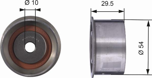 GATES T42029 - Rola ghidare / conducere, curea distributie aaoparts.ro