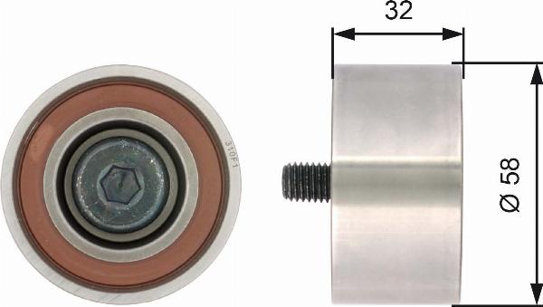 GATES T42141 - Rola ghidare / conducere, curea distributie aaoparts.ro