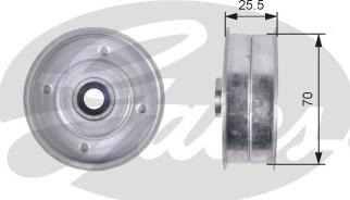 GATES T42308 - Rola ghidare / conducere, curea distributie aaoparts.ro