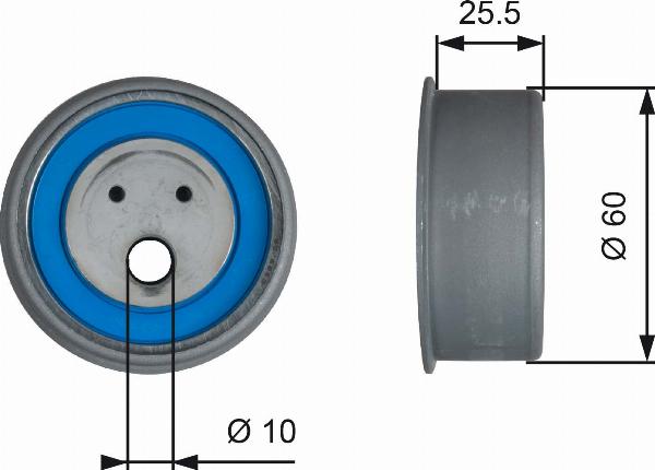 GATES T42230 - Rola intinzator,curea distributie aaoparts.ro