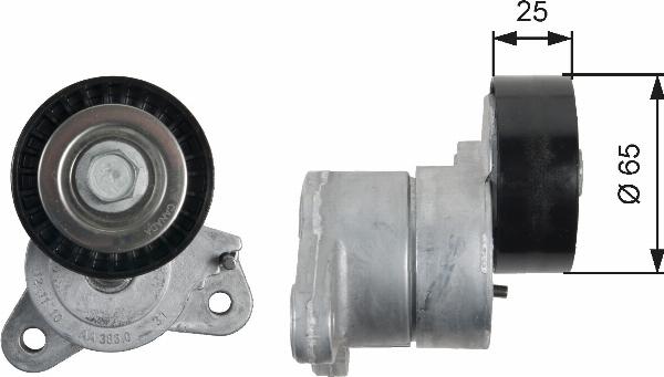 GATES T39053 - Rola ghidare / conducere, curea transmisie aaoparts.ro