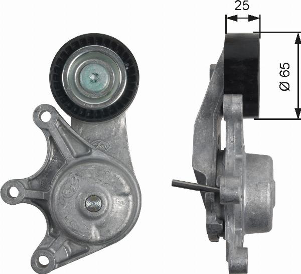 GATES T39191 - Rola ghidare / conducere, curea transmisie aaoparts.ro